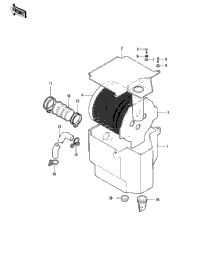 Air Cleaner ('82 A1)
