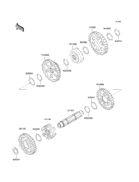 Gear Change Drum/Shift Fork(S)