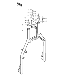 Front Fork ('81-'82 Klt200-A1/A2/A3)