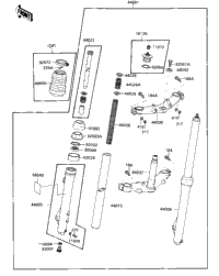 Front Fork ('85 A2)