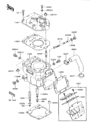 Cylinder Head/Cylinder/Reed Valve