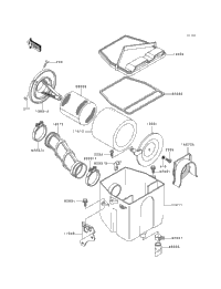 Air Filter (Klf300-B1)
