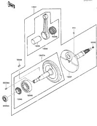 Crankshaft (E/No. 006767-)