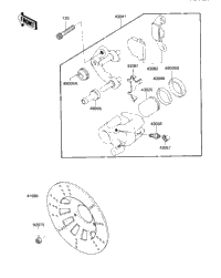 Front Brake ('85 A2)