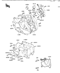 Engine Covers ('84-'85 C2/C3)