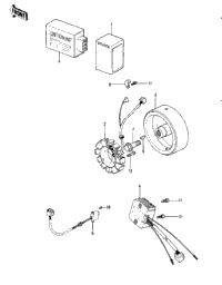 Ignition/Generator/Regulator ('82 A1)