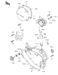 Engine Covers/Water Pump ('85 A2)