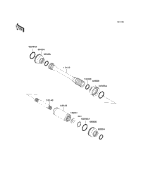 Drive Shaft-Propeller (C2/C3)