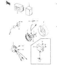 Ignition/Generator/Regulator ('83 C1)