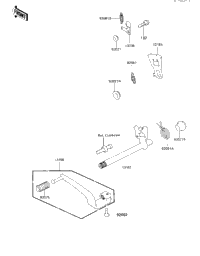 Gear Change Mechanism ('84 A1)