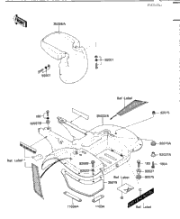Fenders ('84-'85 C2/C3)