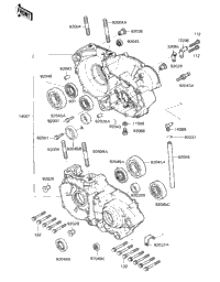 Crankcase ('85 A2)