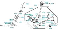 Fwd / Rev Shift Assy Master Cylinder Rear