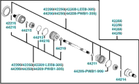 Separated Parts Of Halfshaft