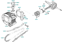Cylinder Piston Crankshaft
