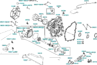 Right Crankcase Cover Water Pump