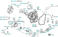 Right Crankcase Cover Water Pump