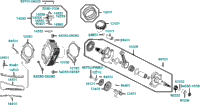 Cylinder Piston Crankshaft