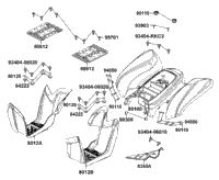 Foot Boards & Rear Fender