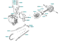 Cylinder Piston Crankshaft