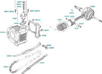 Cylinder Piston Crankshaft