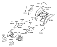 Tank Cover & Rear Fender
