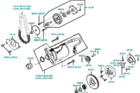 Starting Motor Oil Pump