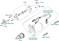 Starting Motor Oil Pump