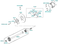 Caliper Assy Rear