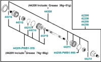 Separated Parts Of Halfshaft