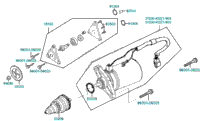 Starting Motor Oil Pump