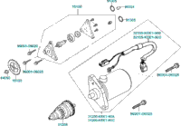 Starting Motor Oil Pump