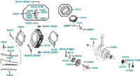 Cylinder Piston Crankshaft