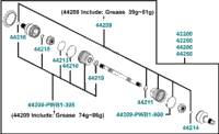 Separated Parts Of Halfshaft