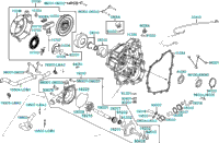 Right Crankcase Cover Water Pum