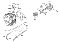 Cylinder & Piston & Crankshaft