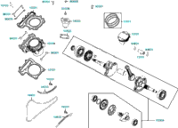 Cylinder Piston Crankshaft