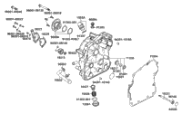 Right Crankcase Cover & Water Pump