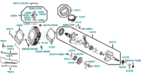 Ylinder Piston Crankshaft