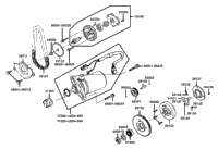 Starting Motor & Oil Pump