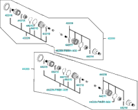 Separated Parts Of Halfshaft