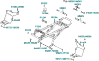 Rear Pipe Sub Frame