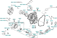 Right Crankcase Cover Water Pump