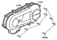 Left Crankcase Cover