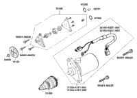 Starting Motor & Oil Pump