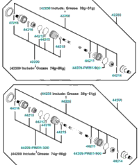 Separated Parts Of Halfshaft