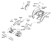 Tank Cover & Rear Fender