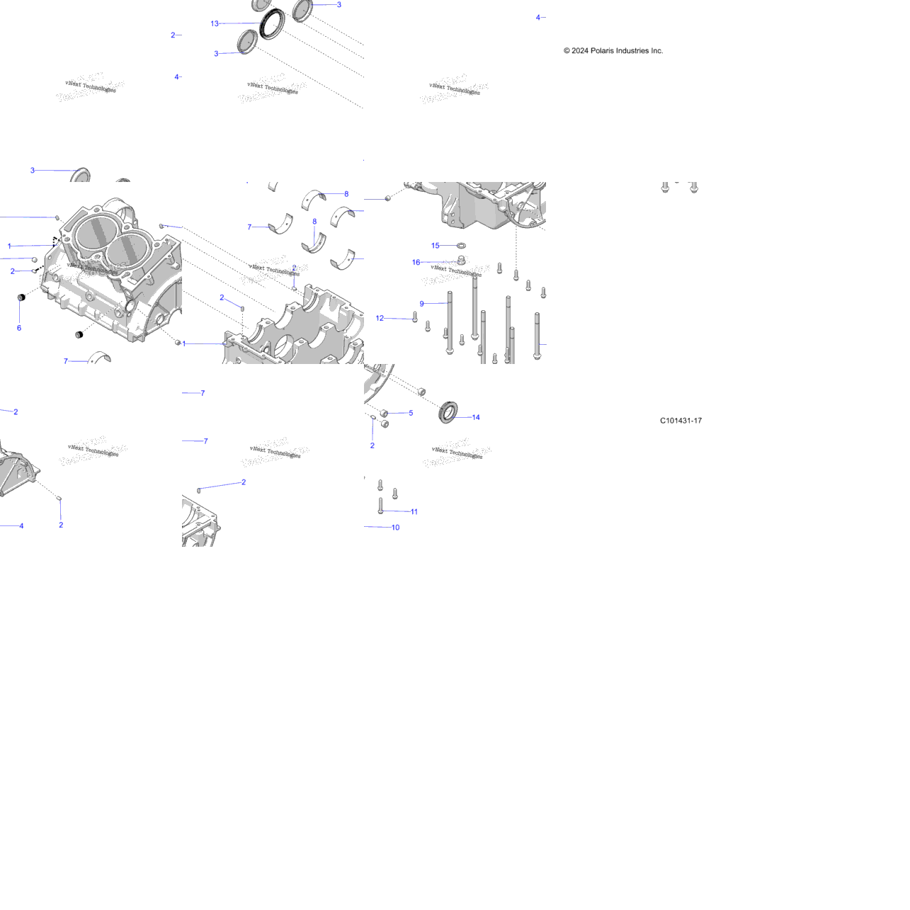 Engine, Crankcase