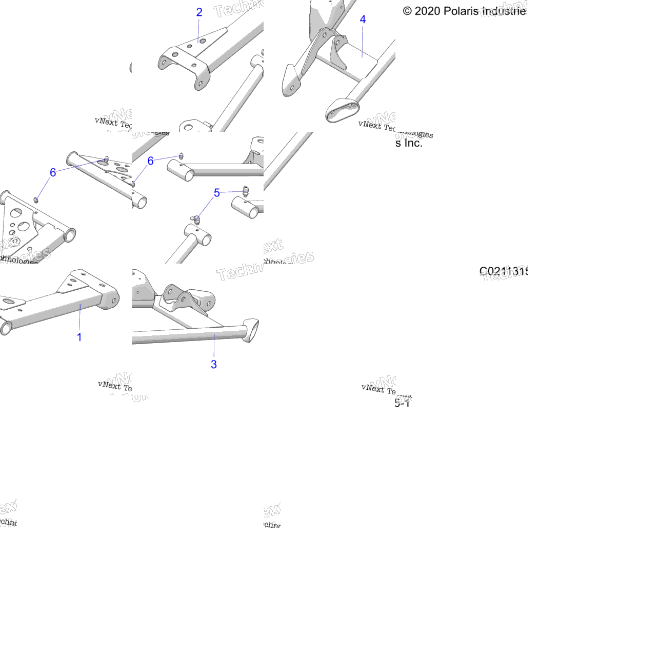 Suspension, Rear Control Arms