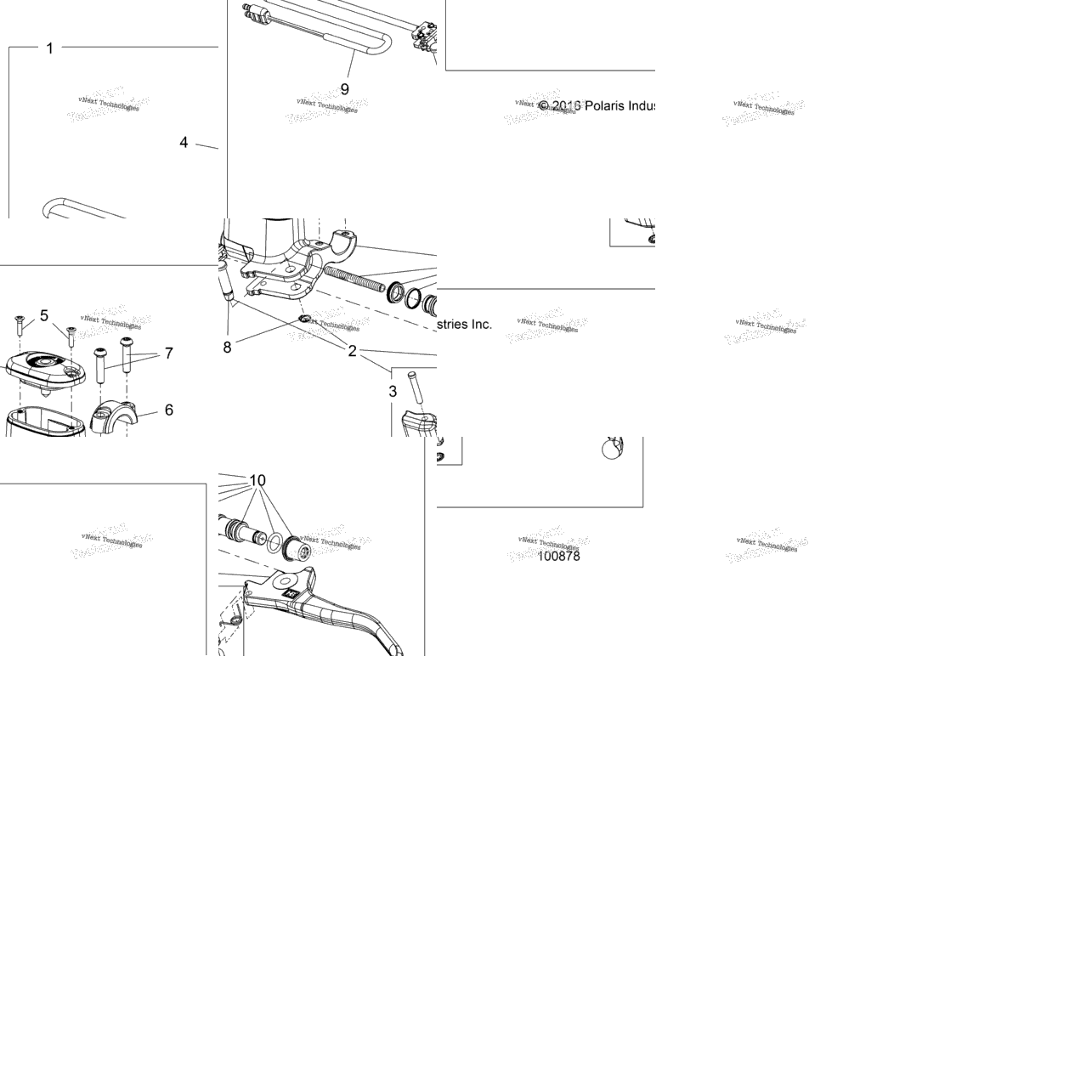 Brakes, Front Brake Lever & Master Cylinder